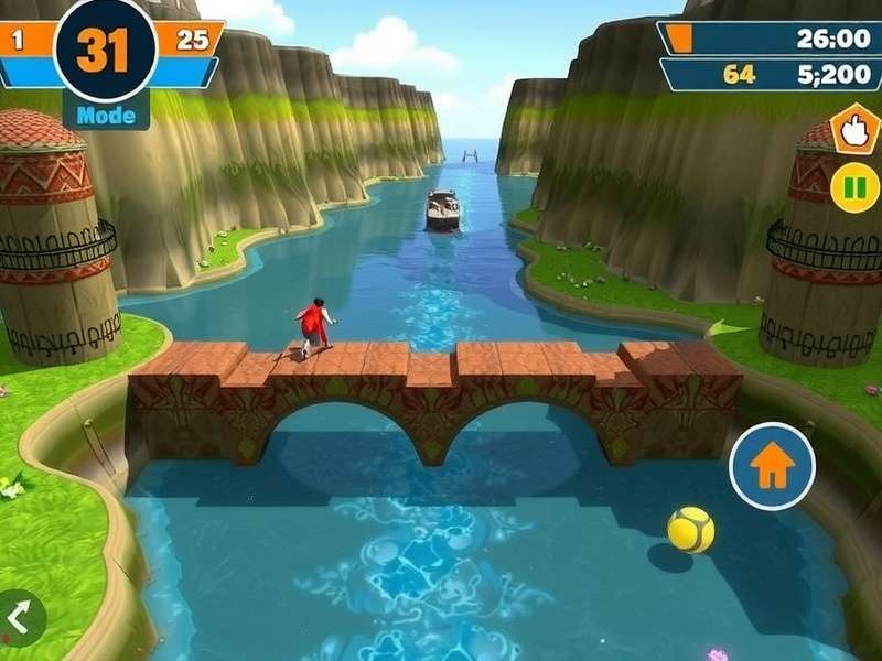 Yamuna River Run Game Screenshot